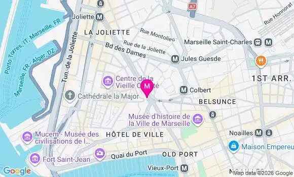 Localisation Mtre Marty Nicolas