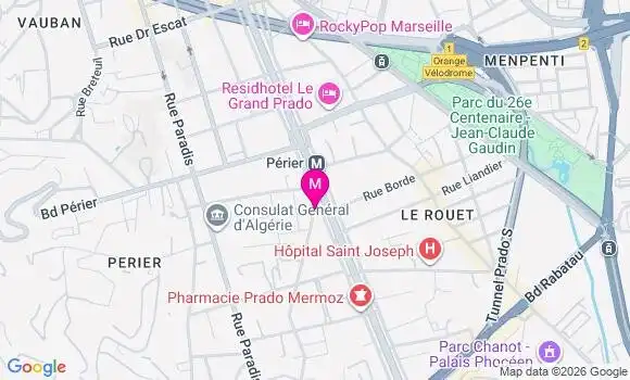 Localisation Mtre Medioni Eric