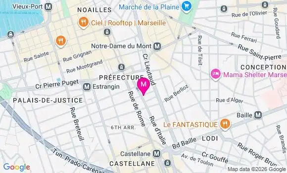 Localisation Mtre Megzari Mathilde