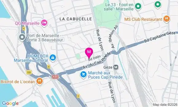 Localisation Mtre Modica Marie