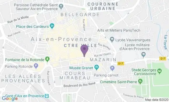 Localisation Mtre Depatureaux Ludovic