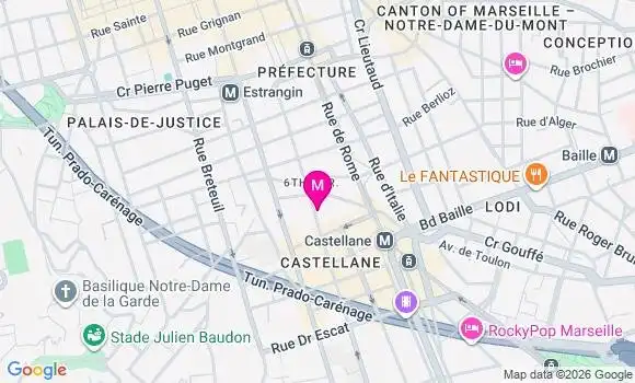 Localisation Mtre Palisse Blandine