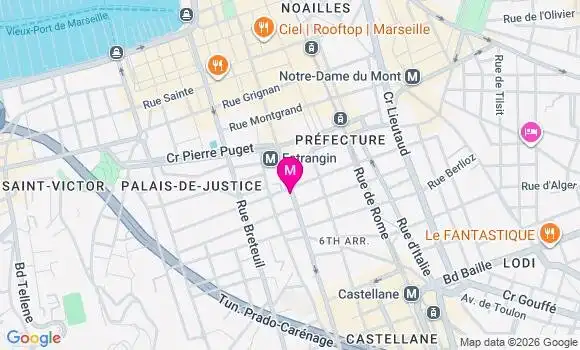 Localisation Mtre Robine Nicolas