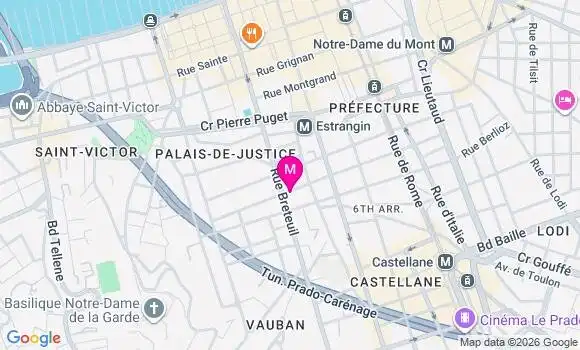 Localisation Mtre Salducci Julie