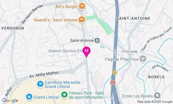 Localisation Mtre Salvado Emilie