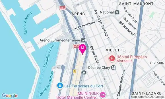 Localisation Mtre Sciacqua Laurent Attilio