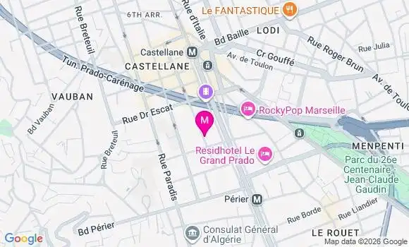 Localisation Mtre Sroussi Johanna