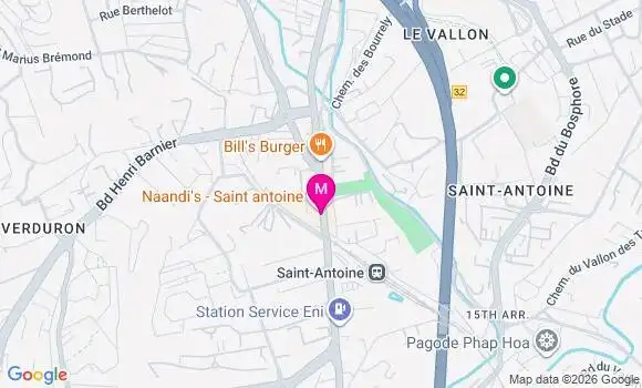 Localisation Mtre Thoron Christian