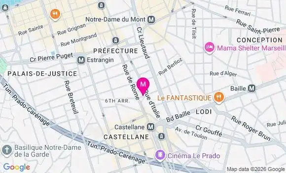 Localisation Mtre Tinet Diane