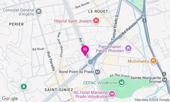 Localisation Mtre Tolos Camille