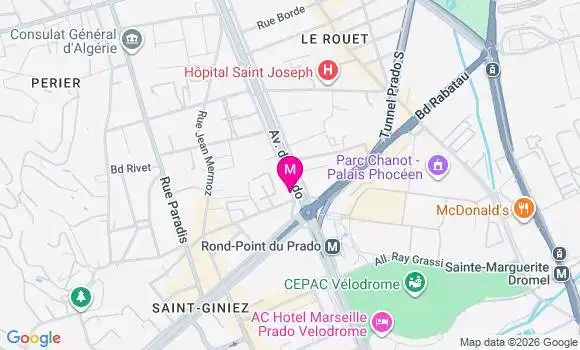Localisation Mtre Vincent Rebecca