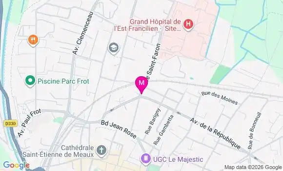 Localisation Mtre Boullard Charlotte