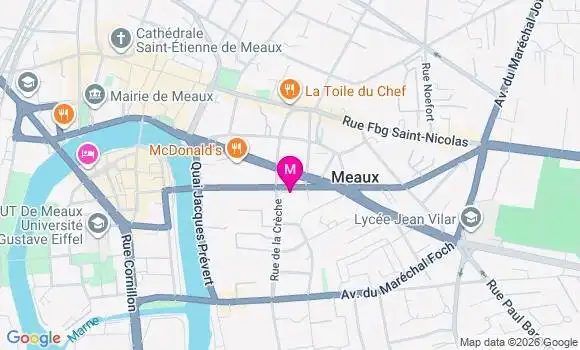 Localisation Mtre Nerestan Cynthia