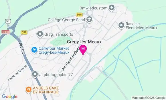 Localisation Mtre Poirier Isabelle