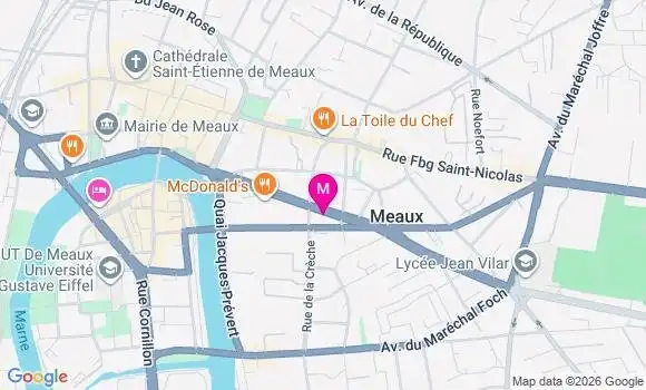 Localisation Mtre Robert Julia