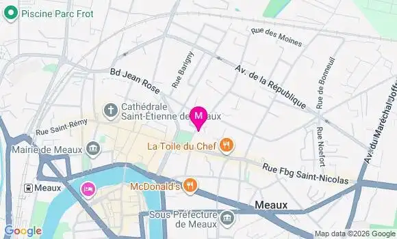 Localisation Mtre Taieb Sarah
