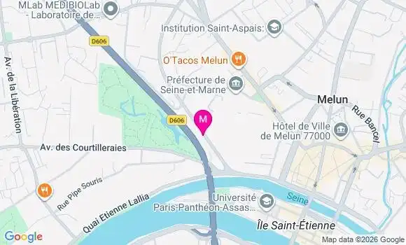 Localisation Mtre Chretien Pascale