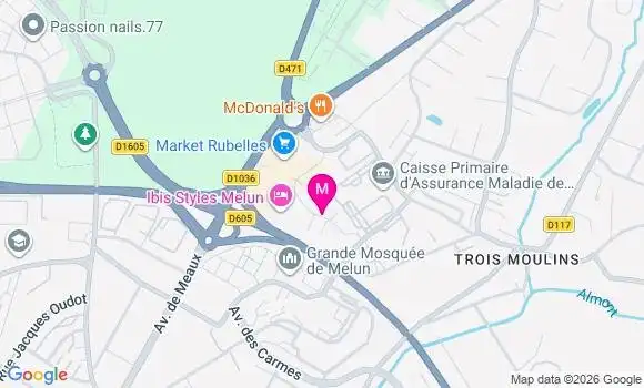 Localisation Mtre Faria Jennifer