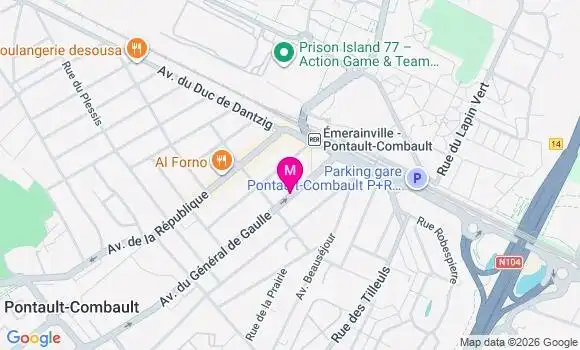 Localisation Mtre Fourno Nathalie