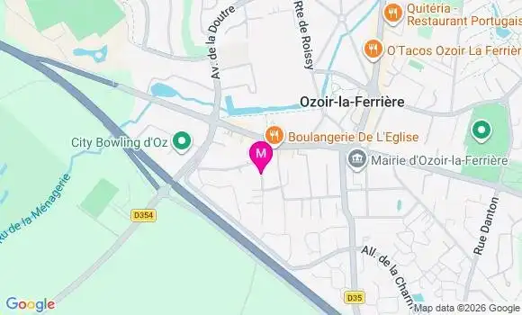 Localisation Mtre Fresard Laurence