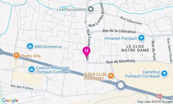 Localisation Mtre Normand Romain
