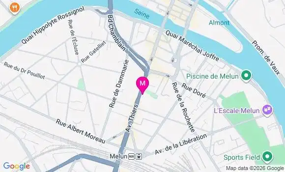 Localisation Mtre Rousseau Catherine