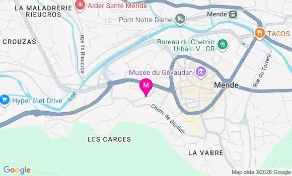 Localisation Mtre Michel Frédéric