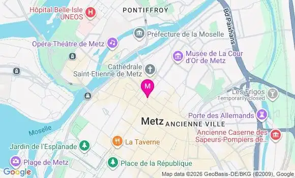 Localisation Mtre Audrain Mathilde