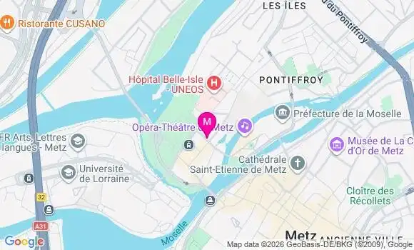 Localisation Mtre Besnier Anthony