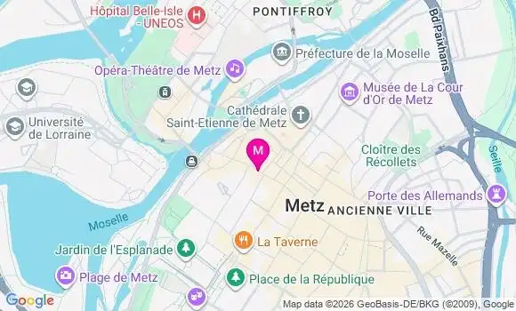 Localisation Mtre Danelia Nino