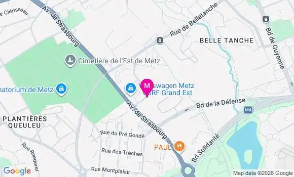 Localisation Mtre Delage Lise