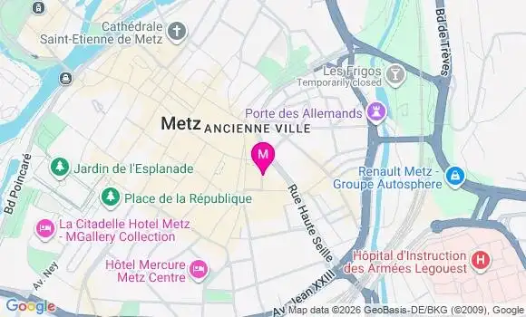 Localisation Mtre Guyard Thomas