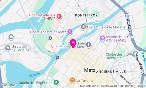Localisation Mtre Muller Anne