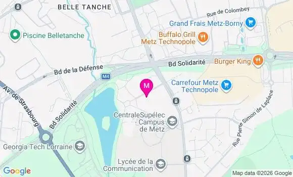 Localisation Mtre Paulus Garance