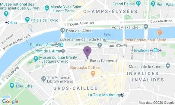 Localisation Mtre Gauthier Delmas Thierry