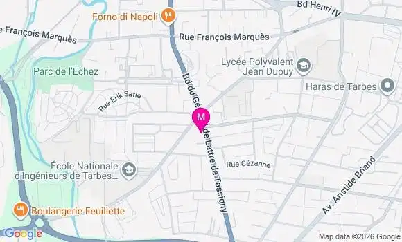 Localisation Mtre Del Alamo Brieuc