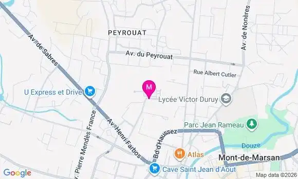 Localisation Mtre Fournier Guinut Camille