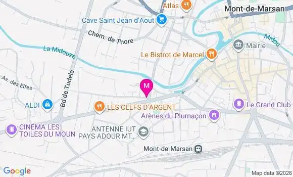 Localisation Mtre Kouch Nathalie