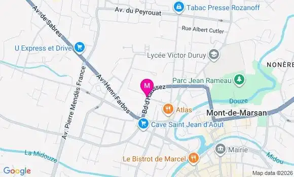 Localisation Mtre Laguerre Camy Marion