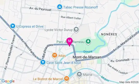Localisation Mtre Ville Ospital Adrien