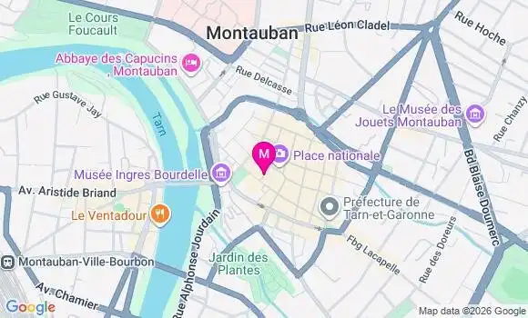 Localisation Mtre Antonescoux Nicolas