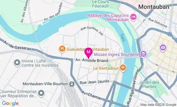 Localisation Mtre Heinrich Bertrand Delphine
