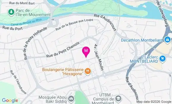 Localisation Mtre Bouveresse Julia
