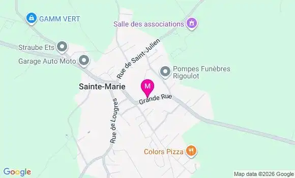 Localisation Mtre Devaux Jean François