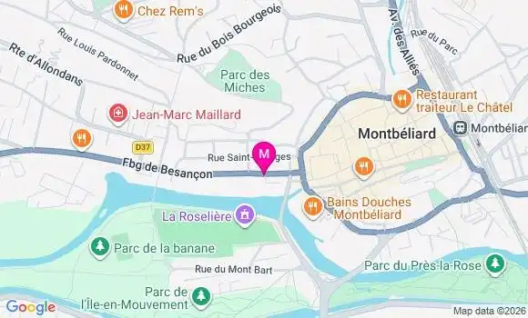 Localisation Mtre Migliore Gabin