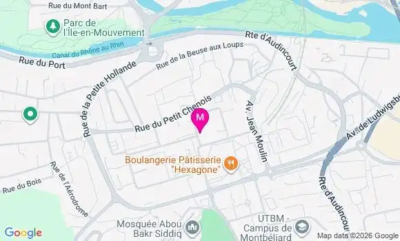Localisation Mtre Pontvieux Armelle