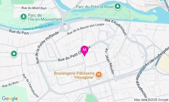 Localisation Mtre Roland Eric