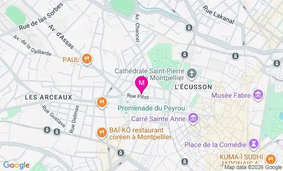 Localisation Mtre Adde Pascal