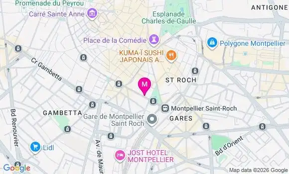 Localisation Mtre Alexandre Jacques Philippe