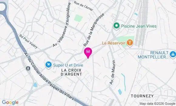 Localisation Mtre Alias Diane